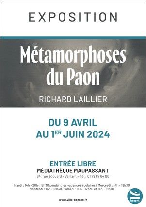 Expo Métamorphoses paon 01
