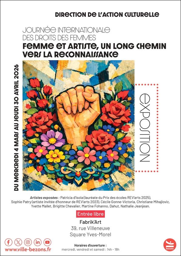 AFFICHE Expo droits des femmes FABRIK ART 4 mars au 30 avril 2026 copy copy